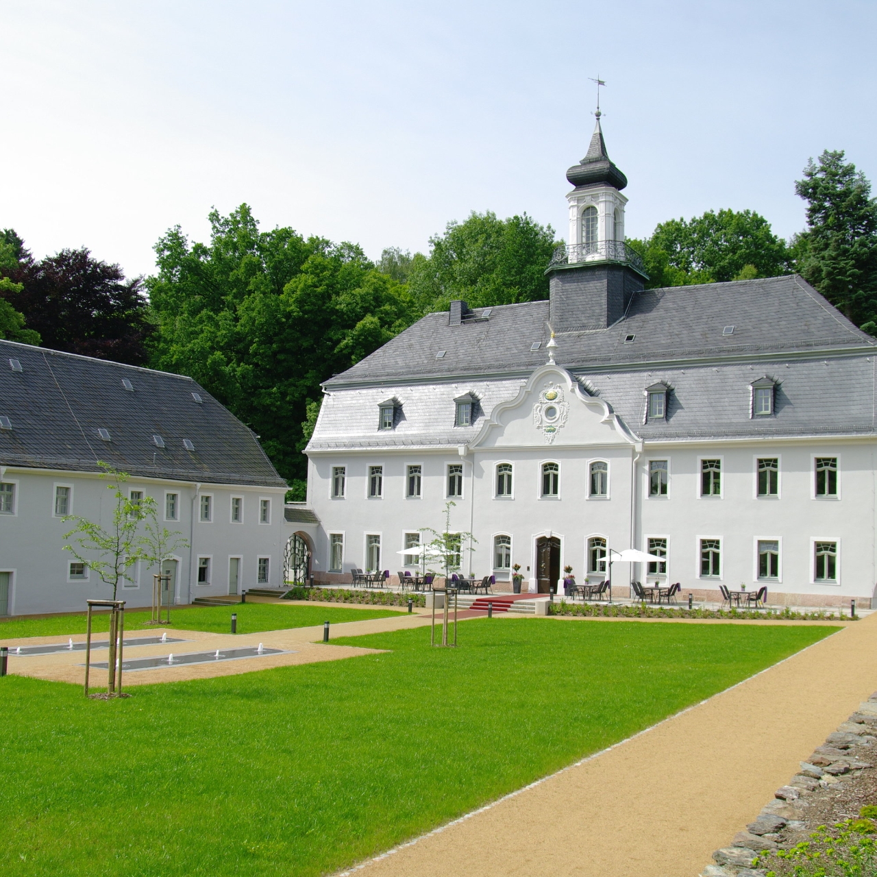 Hotel Schloss Rabenstein Chemnitz Garden