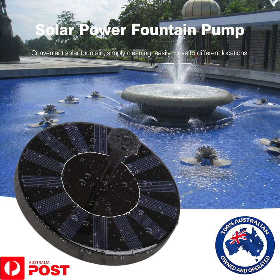 Schwimmpool Garten Luxus Details About solar Power Birdbath Water Floating Fountain Pump Pool for Garden Latest Od