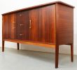 Sideboard Teakholz Genial British Mid Century Teak and Rosewood Sideboard with Brass