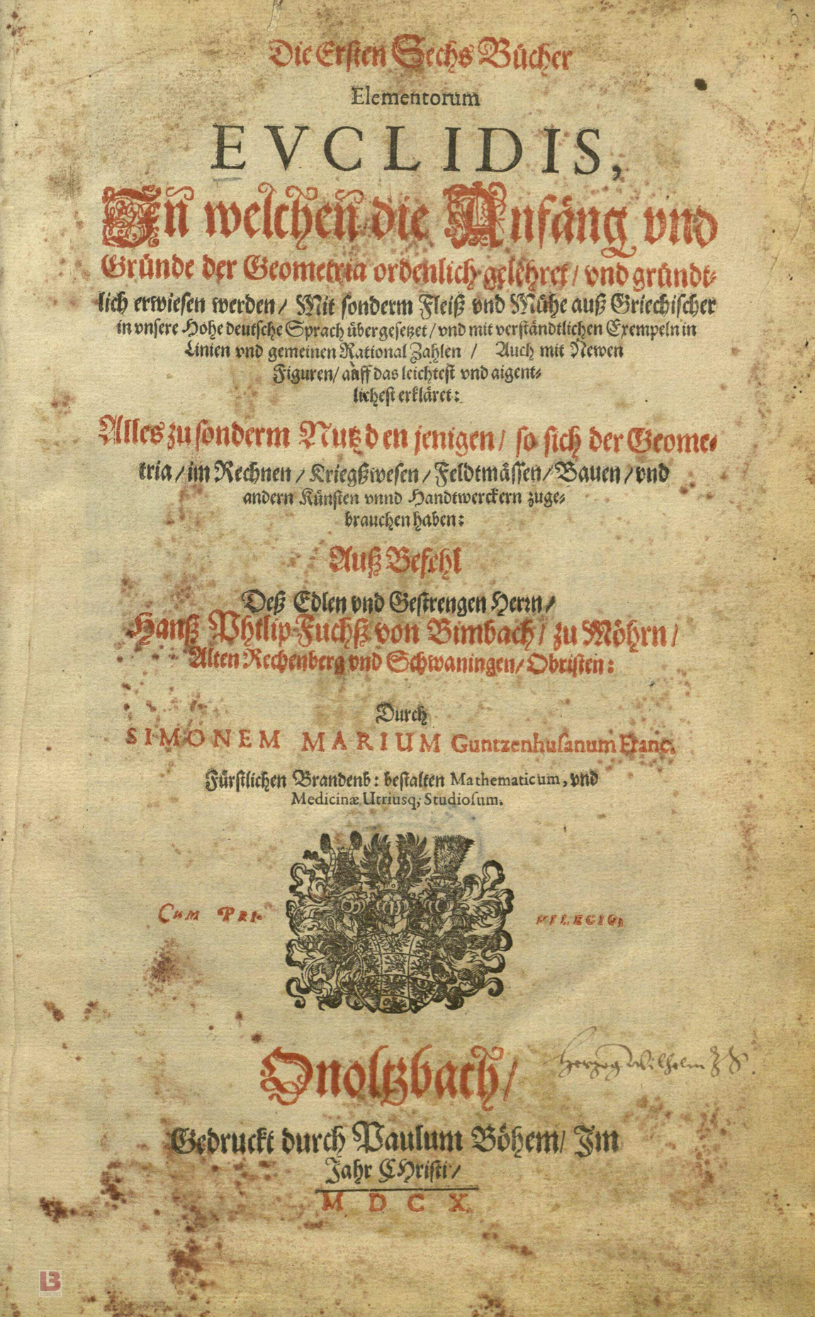 Singvögel Im Garten Schön Concerning the Biography Of Simon Marius 1573–1624