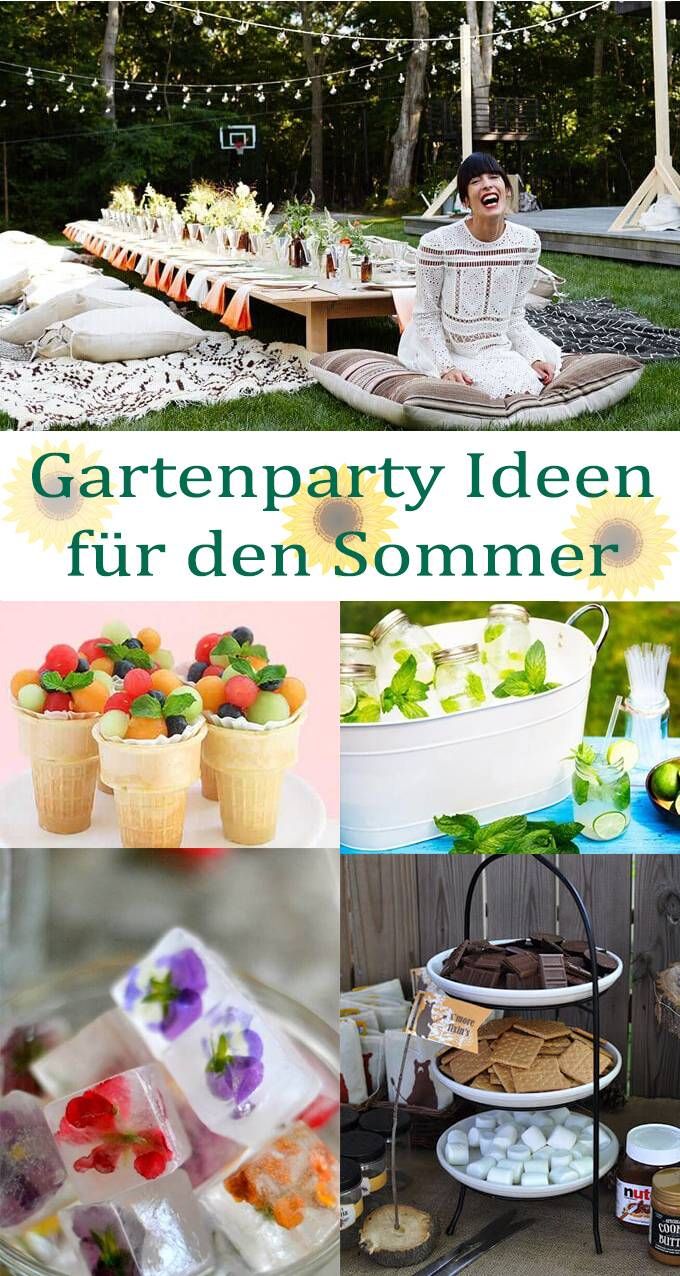 Sommer Garten Genial sommer Garten Party Ideen Deine Feste Auf Ein Neues