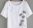 Sommer Garten Inspirierend Dandelion Print Linen T