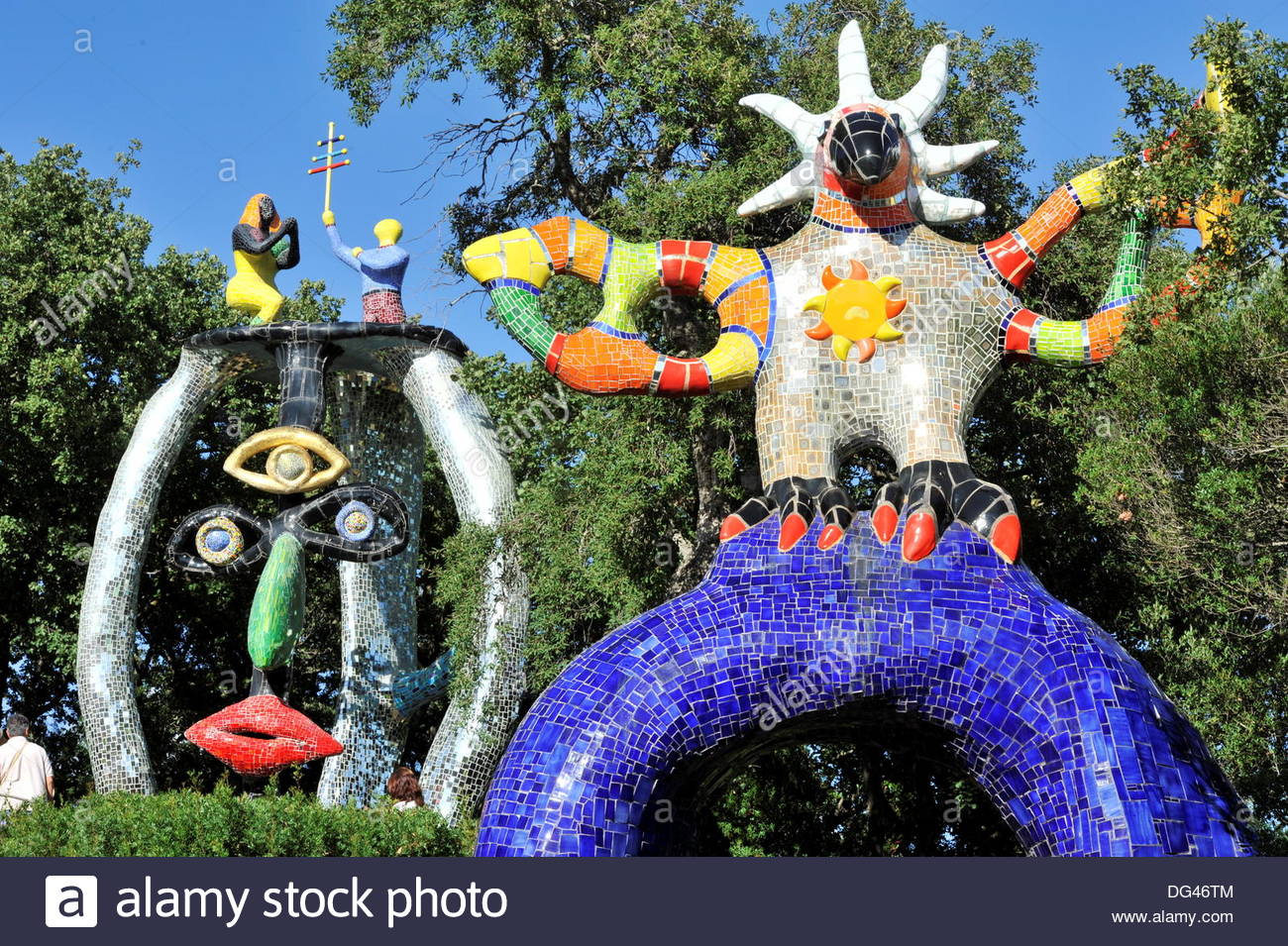 Tarot Garten toskana Elegant Sculptures Of the French Artist Niki De Saint Phalle In the
