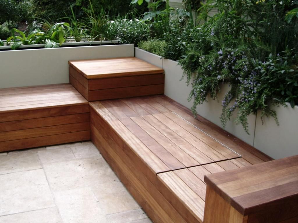 Teak Gartenbank Schön How to Build A Simple Patio Deck Bench Out Of Wood Step by