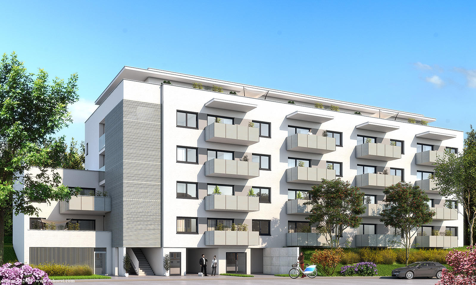 Terrasse Balkon Neu Neubauprojekt 2 Zi Anlegerwohnungen In Geidorf Mit Tg