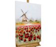Tulpen Im Garten Inspirierend Acrylic Painting Tulip Time In Holland 24x35 Inches