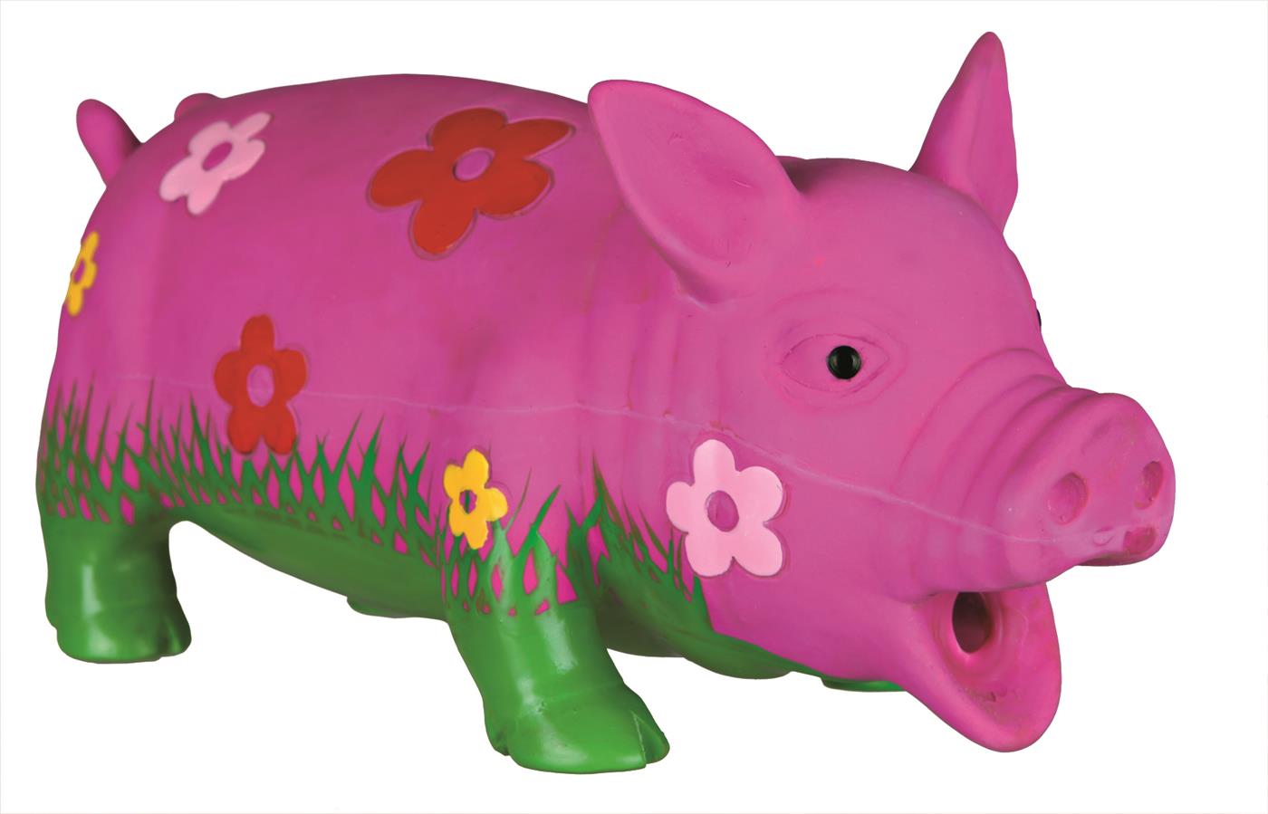 Ungeziefer Im Garten Elegant Trixie Schwein Mit Blumen original Tierstimme 20 Cm Latex