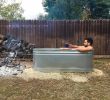 Whirlpool Garten Kosten Frisch This Diy Wood Fired Hot Tub is Made From A Stock Tank and